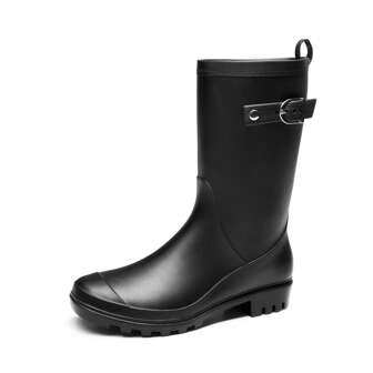 Wellington Boots Women, Mid Calf Welly, Outdoor Wellies, Rain Boots And Garden Boots, Muck Waterproof Boots