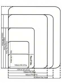1 件咖啡色蓬松卷边休闲毯，超柔软传统法兰绒珊瑚绒毛毯，适用于沙发、办公室、卧室、旅行和露营，全年多用途 - 咖啡棕 - 查看 3