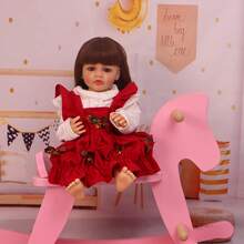 Reborn Baby Dolls Girl - 22 Inches Realistic Newborn Full Body Vinyl Baby Dolls Lifelike Newborn Real Life Weighted Dolls Toy Gift For Kids Age 3+