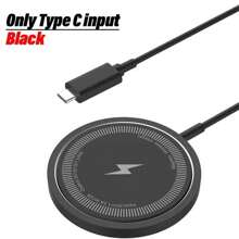 Fast Magnetic Wireless Charger Pad PD USB Wireless Charging Station Phone Earphone Chargers Compatible With Iphone 16 15 14 13 12 Pro Max