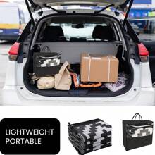 Outdoor Rug,Geometric Outdoor Rugs For Garden Patios Reversible & Easy Cleaning Decking Rug, Portable Comfortable Woven Waterproof Carpet - Black and White - View 4