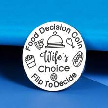 1 Stück witziges Geschenk, geeignet für Ehemann, Ehefrau, Jahrestag, Valentinstag, doppelseitiger Entscheidungsfinder, Paargeschenk, Geburtstagsgeschenk, Auto-Accessoire, Taschenbaumler, Rucksack-Accessoire, Schlüsselband mit ID-Halter, Valentinstag-Geschenk - Verschiedenfarbig - Übersicht 6