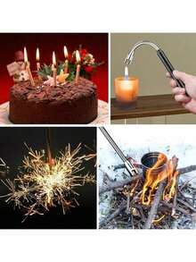 Electronic Lighter, USB Charging, Travel, Home, Kitchen, C - 藍色 - 查看 5