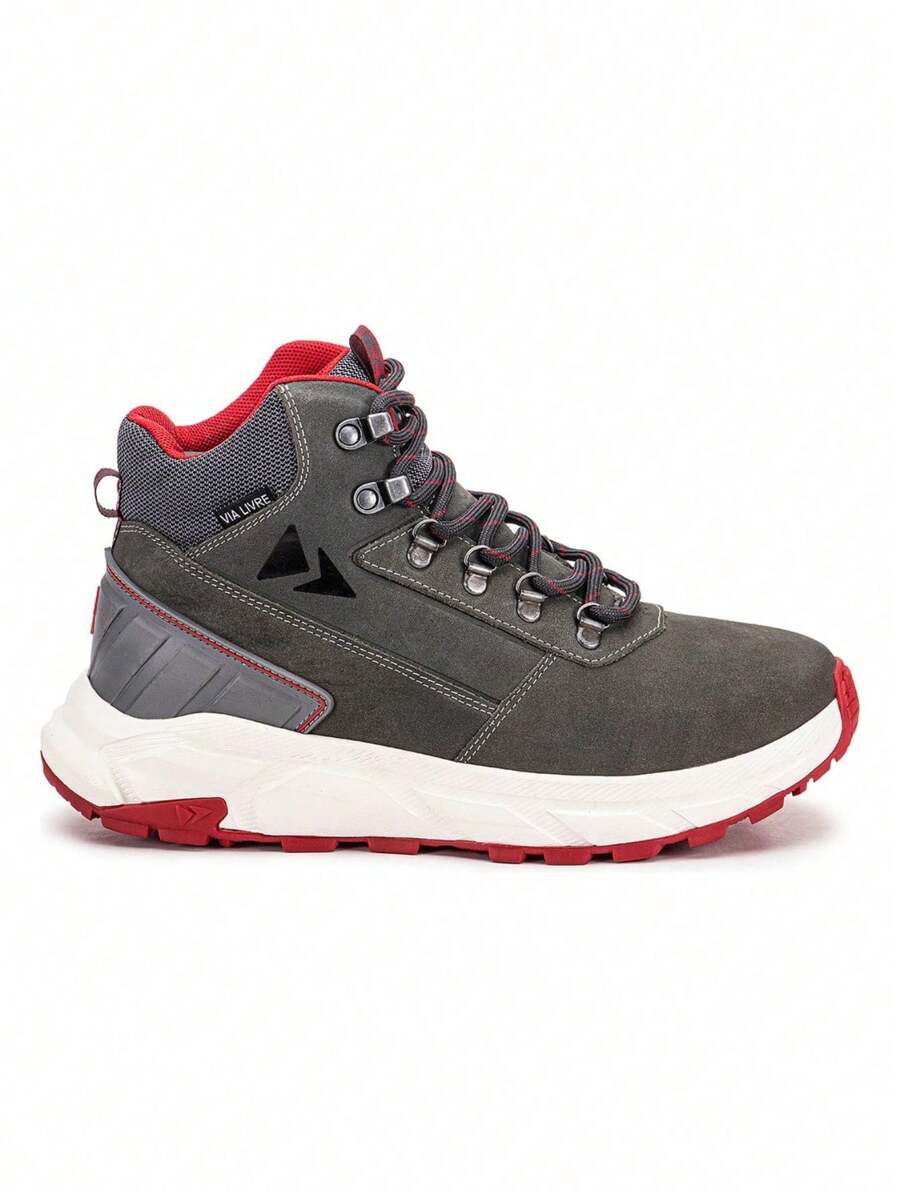 Men's Extra Light Genuine Leather Combat Boots Vl3000