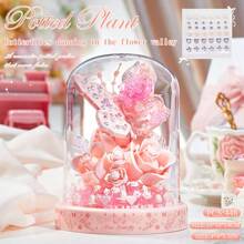 ABS 永生花系列积木，高难度拼图，500+ 片，缓解压力，培养耐心的积木玩具套装 - 彩色 - 查看 9