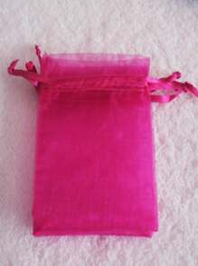 10/50/100pcs Gift Packaging Bags, Multi-Color Organza Candy Bags, Tableware, Size: 7*9CM, Various Holiday Party Packaging Supplies, Festival Home Decor