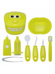 儿童护士牙医医生角色扮演玩具套装、牙科医疗玩具套装、圣诞节和万圣节礼物 - 彩色 - 查看 6