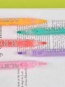 12 Acrylic Paint Markers Drawing Round Tip 5mm