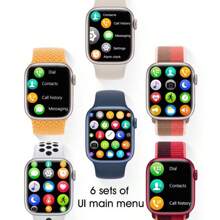 W28+Pro Smart Watch  45mm 1.92 Inch Full Touch Screen Max  For Men Women Iwo  Ip68  For Ios - Rosa chiclete - Visão 4