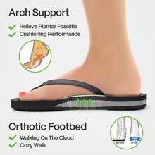 2 Pairs Women's Flip Flops  Beach Slides Sandals,Summer Shoes Slip On Indoor Outdoor