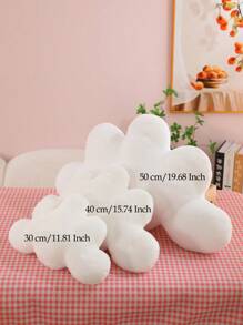 柔软的云形装饰抱枕，沙发和床的云装饰垫，春季和复活节的必备家居配件，白色，送给家人和朋友的礼物 - 白色 - 查看 2