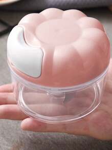 One-Touch Garlic Paste Maker - Manual Press Crusher With Quick-Release Design, Rustproof Stainless Steel Kitchen Tool For Effortless Cooking (1PC)