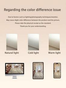 一块深蓝色可爱小猫印花，可洗防水防滑柔软小宠物垫，适用于客厅、卧室、露台。装饰区域地毯、地毯、宠物儿童友好垫。