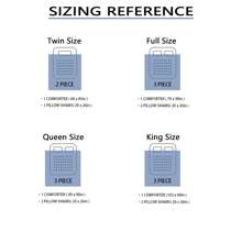 2/3-Pcs Comforter Sets Of King, Cationic Dyeing Technology, Soft, Comfortable And Breathable Bedding Sets For Your Home Decor, Room Decor, And Perfect Gift, [1 Comforter & 1/2 PillowShams]. - KhakiGrey-77 - Xem 6