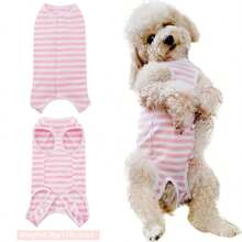 Dog's Recovery Suit Post Surgery Shirt For Puppy, Wound Protective Clothes For Little Animals - 1 - View 1