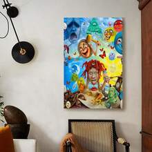 Framed Room Decor Trippie Redd Inspired Art Print, Es, , Vibrant Wall Decor For Home, Office, Or Hotel - Framed - View 2