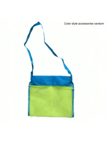 网状沙滩包 超大沙滩包和手提袋 手提包 背包 玩具 毛巾 沙子 收纳 沙滩玩具 儿童玩具 超市杂货 野餐手提袋 - 彩色 - 查看 11