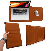 Bolsinha Case P/ Notebook Macbook Air Pro M1/ M2 15.6/ Inspiron I15-I120K-A25P/ Aspire 3/  Galaxy Book4/ VivoBook Go 15/ IdeaPad 1i/ Multiuso Mouse Pad Especializada New