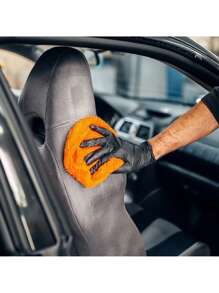 100pcs Vinyl Synthetic Gloves, Latex-Free, Kitchen Inspection Gloves, Thickened Non-Slip Fit Design, Suitable For Cooking And Baking, Food Processing, Household Cleaning - Multicolor - View 3