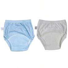 2pcs/1pc Training Pants Set For Teenagers-Waterproof And Washable Diapers, Suitable For Boys And Girls, Learning To Use Bedpans. - Solid Color Cloth Diapers - View 45