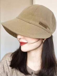 宽边棒球帽，1 顶可折叠柔软宽边太阳帽，防晒帽，女士春夏户外太阳帽，高尔夫沙滩徒步钓鱼帽 - 彩色 - 查看 3