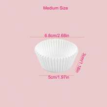 LIFETALK LIFETALK 1000/500/300/200/100 Cupcake Liners Manufacturer Muffin White Cake Cup Wrappers Greaseproof Paper Baking Cupcake Cases Supplier