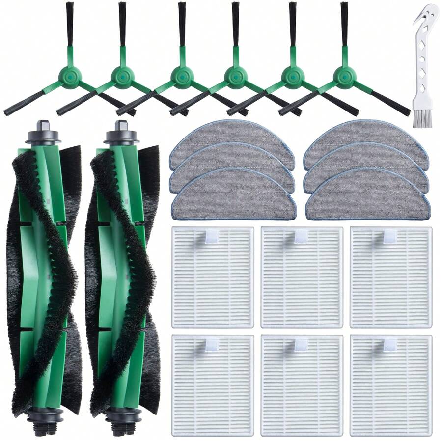 10pcs Replacement Parts Kit For IRobot Roomba Combo Essential Y0140 Y0112 Y0110 Robot Q0120 Q0110, High-Quality Accessories To Enhance Cleaning Performance - Multicolor - View 1