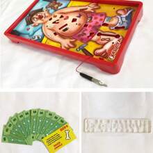 NetHong Classic Operation Game Electronic Board Game Indoor Game Gifts - Red - View 7