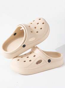 New Men Thick Sole Non-Slip Breathable Waterproof Beach Sandals, Comfortable For Summer Outdoor Wear - Khaki - View 1