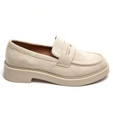 Thick-Soled Loafers - Combining Comfort And Fashion For Everyday Wear - Beige - View 4