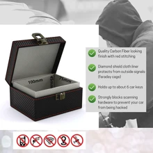 NetHong Car Key Signal Blocker - Keyless Faraday Box For Anti-Theft Protection - Black - View 7