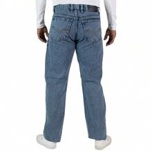 Pantalón Vaquero De Mezclilla Gruesa 14 Onzas Varias Tallas - Lavado ligero - Ver 2