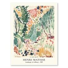 1 pièce Affiche murale de la série de vases Van Gogh Star, Fleurs vintages Matisse, Imprimés d'art de marché de fleurs pour décoration de salon à la maison sans cadre