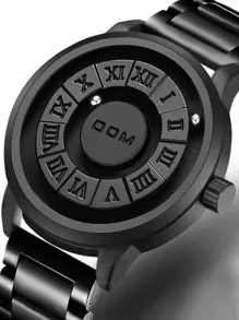 DOM Men's Watch, Mirrorless Magnetic Levitation Magnetic Steel Ball Quartz Waterproof Fashionable Personalized Men's Watch, Suitable As Christmas Gift For Family And Friends - Shape - View 13