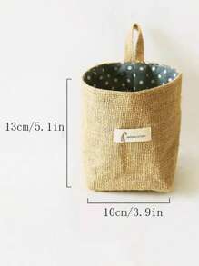 Wall Hanging Storage Bags Hanging Storage Bags Storage Basket Foldable Wall Hanging Basket Family Organizer Box Decorative Bag