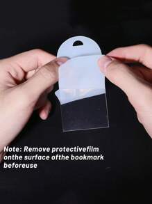 10pcs Frosted & Transparent Acrylic Wedding Place Cards - DIY Handwritten Table Decor For Weddings, Dinners & Events, Double-Sided Protective Film, Ribbon Not Included