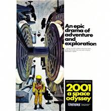 1pc Classic Movie 2001 A Space Odyssey Hot Pop Fashion Retro Posters Canvas Paintings Wall Arts Cinema Home Decor No Frame