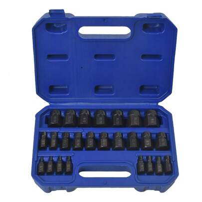 Schraubenausdreher Set 25tlg Satz Beschädigte Linksausdreher Ausbohrer Extractor