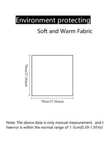 1pc Cross-Border Sweet Korean Style Silky Scarf For Women, Versatile, Spring/Summer, 70cm*70cm, Multi-Color For Dress - A - View 2