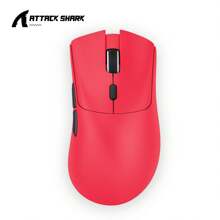ATTACK SHARK Mouse Leve ATTACK SHARK R1 com Bluetooth Wireless Triplo Modo, Mouse Gamer Esportivo PAW3311 para Computador, Laptop, Adequado para Mini PC e Escritório
