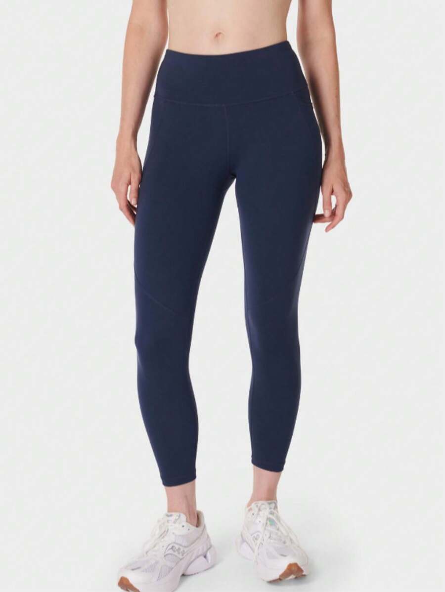 Sweaty Betty Power 7/8 Workout Leggings - 藏蓝色 - 查看 1