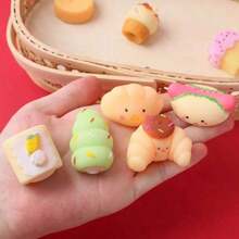Squeeze Doll Doll, Cute Energetic Baked Goods Squeezy Stress Relief Plushie, Creative Adorable Pet, Relieve Pressure, Ease Emotions