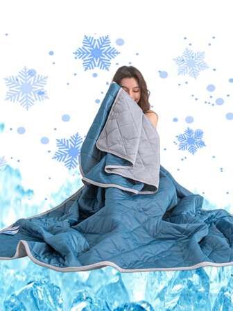 1 pieza Manta Refrescante, Adecuada para Durmientes con Calor, Manta Fría Ligera, Manta de Refrigeración de Gran Tamaño para Verano que Absorbe el Calor para Mantener Frescos a los Adultos, Suave, Transpirable, Sedosa y Ligera