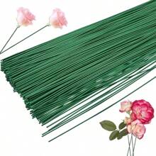 40 chiếc Thân cây hoa giả, Gói giá trị Nghệ thuật hoa Dây keo Gói Cột hoa Vật liệu thủ công Cột hoa xanh Cột hoa hồng Dây xanh Cột cành hoa Lá Dây sắt Vật liệu thủ công DIY Phụ kiện - màu xanh lá - Xem 7