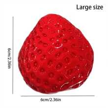 1/10/50 peças de brinquedos Taba de morango feitos à mão, brinquedos fofos de apertar de morango, brinquedos de apertar de morango Kawaii, brinquedos de apertar de geleia de morango, coisas engraçadas e inovadoras adequadas para escritório, brinquedos de alívio de estresse em formato de morango vermelho. Esses brinquedos são adequados como lembrancinhas de festa e presentes de aniversário para todas as faixas etárias.