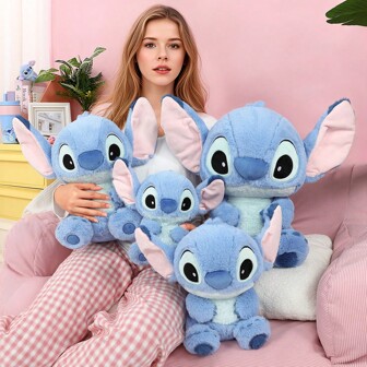 Miniso Disney Stitch Stuffed Animal Plush Doll, Premium Quality Plush Sleeping Pillow, Adorable Sofa Bed Decorations(4 Sizes)