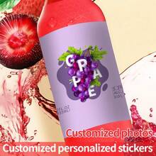 Customized Wine Bottle Labels, Personalized Stickers, Adhesive Labels For Products, Food & Beverages, Corporate Logo, Unique Gifts For Christmas, Valentine's Day, Thanksgiving, Beer Festival
