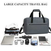 Travel Duffle Bag, Waterproof Weekender Bag Carry On Tote Bags For Women, Travel Essentials Sport Gym Bag For Men, Hospital Bag For Labor And Delivery, Overnight Bag Luggage Bag With Trolley Sleeve