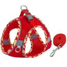 Harnais pour chien de promenade et ensemble de laisse pour chiens de petite et moyenne taille, Chihuahua, Pomeranian, accessoires de harnais pour chiens