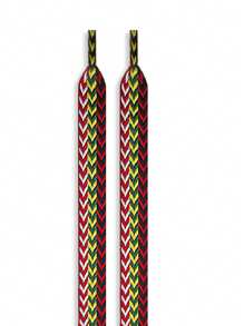 Nuevos cordones anchos y versátiles de moda, accesorios de repuesto para zapatillas - Multicolor - Ver 27